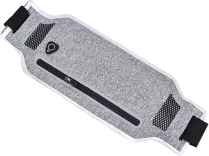 2PCS Ultra-thin Waist Pouch Wallet Belt Bags Fashion Running Sport Bum Bag Pack Travel Belly Waist Money Belt For Fitness and Running(GRAY)