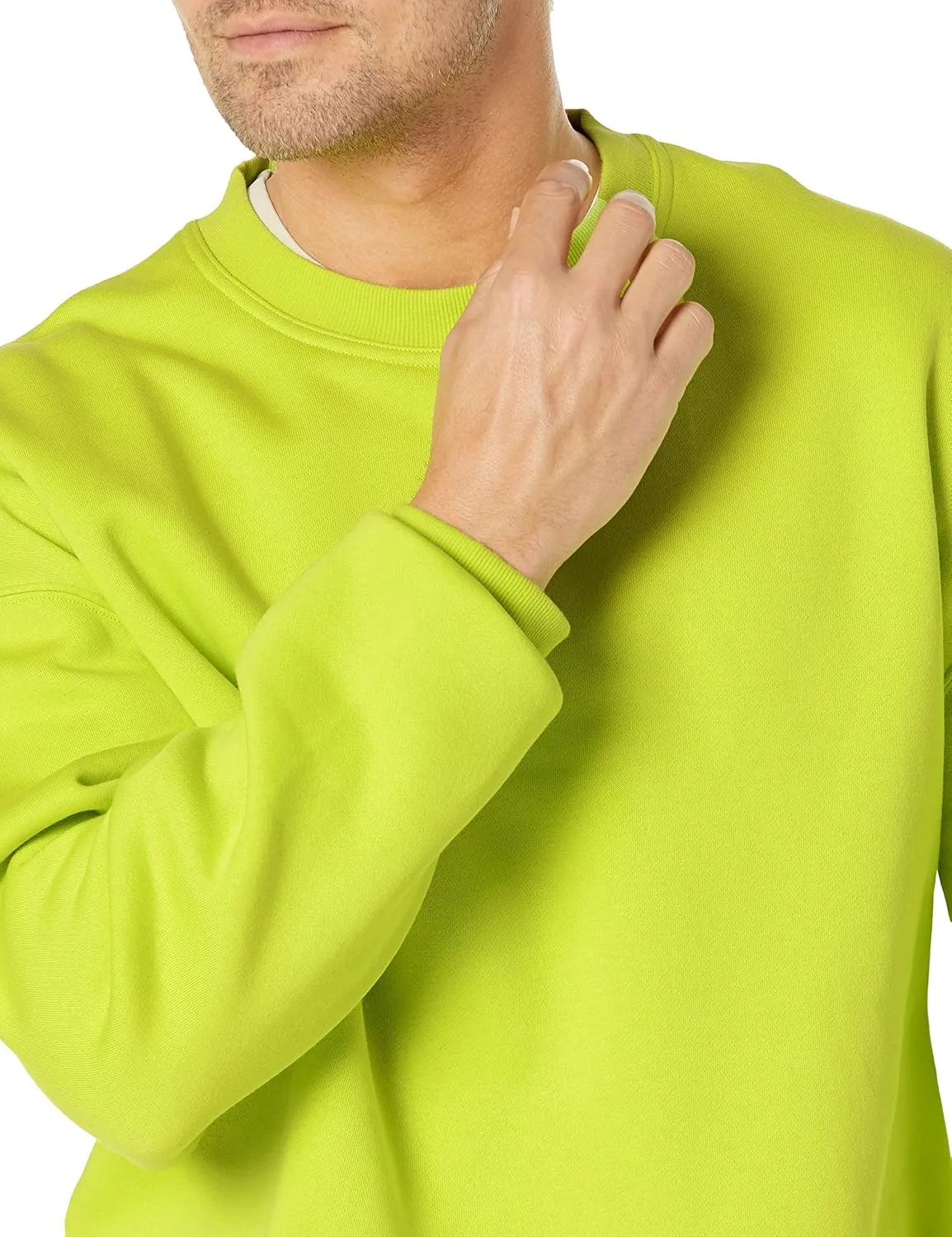 Amazon Essentials Men's Oversized-Fit Crewneck Sweatshirt (Available in Big & Tall)