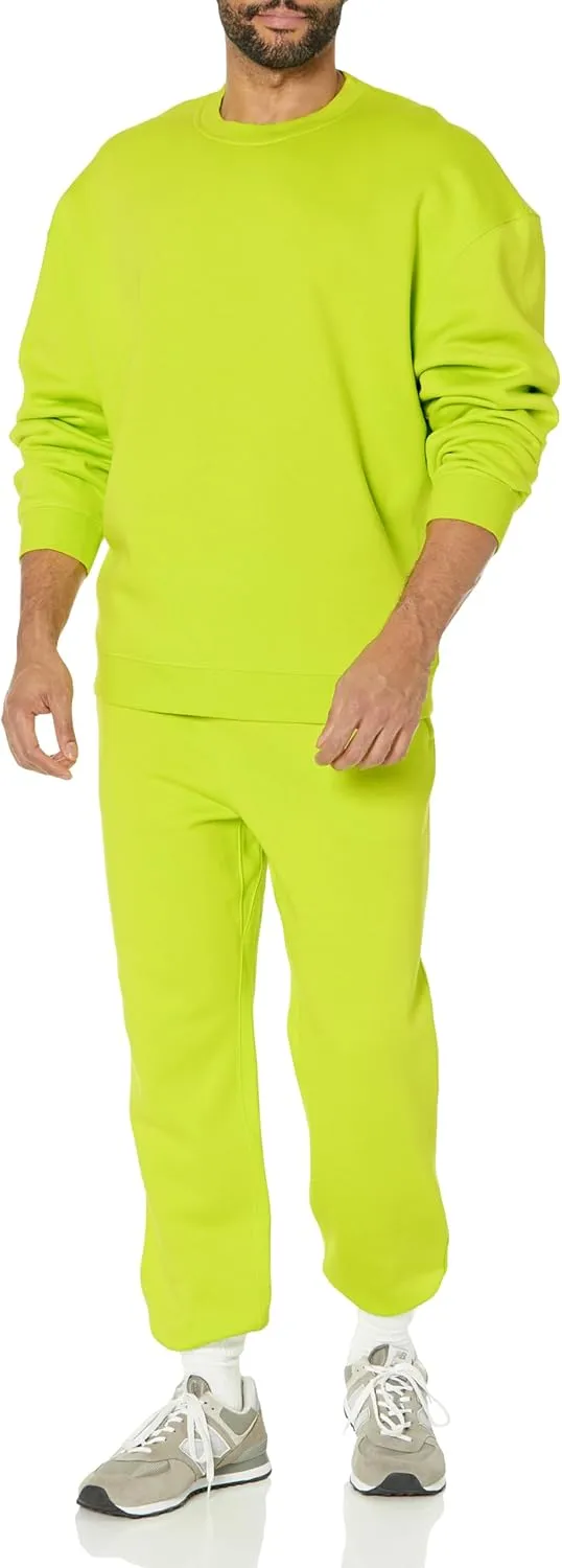 Amazon Essentials Men's Oversized-Fit Crewneck Sweatshirt (Available in Big & Tall)