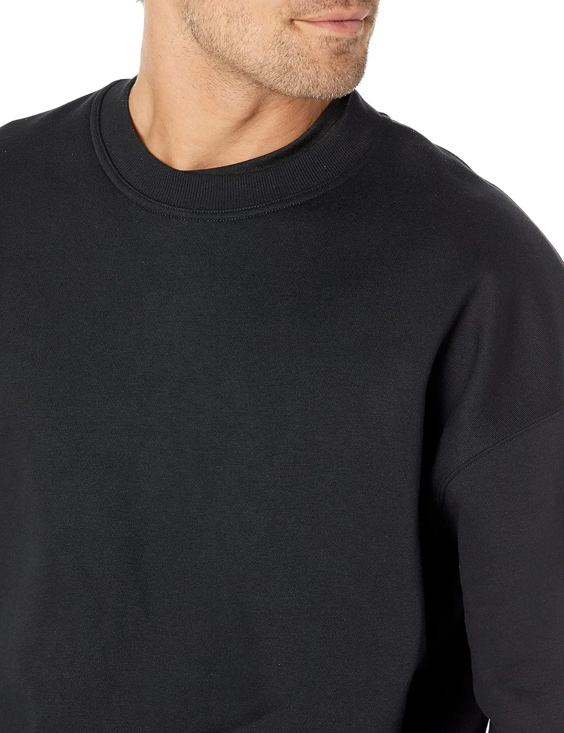 Amazon Essentials Men's Oversized-Fit Crewneck Sweatshirt (Available in Big & Tall)