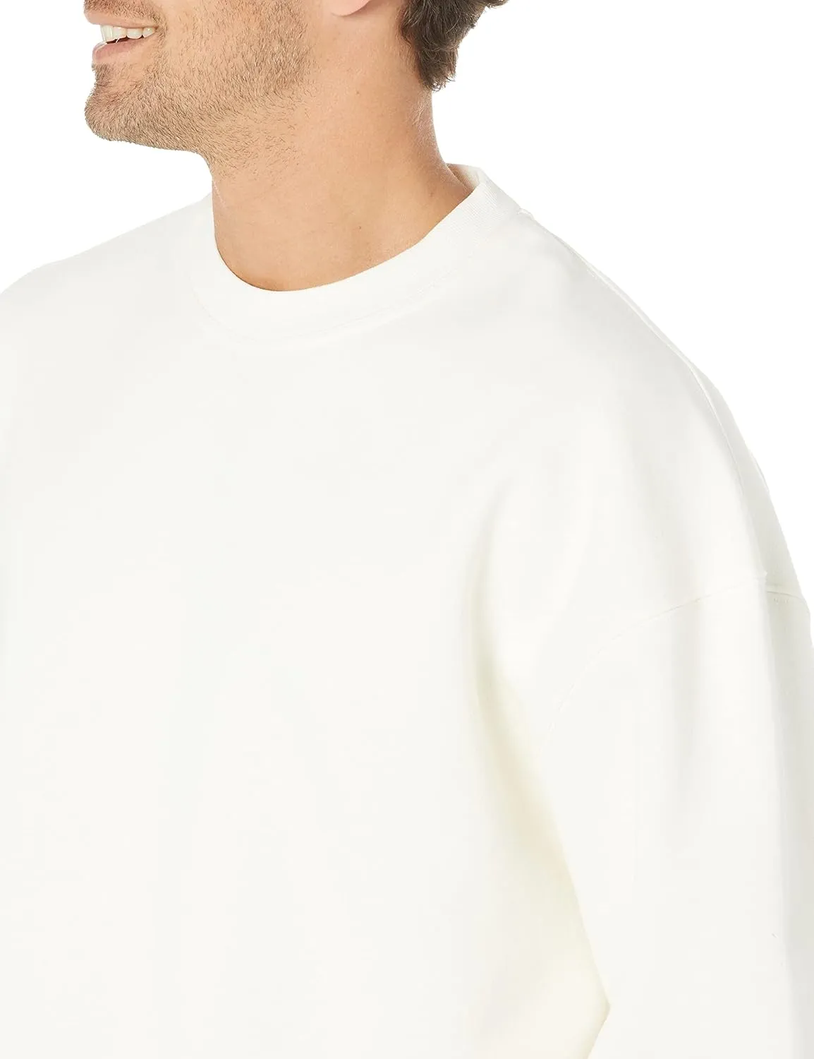 Amazon Essentials Men's Oversized-Fit Crewneck Sweatshirt (Available in Big & Tall)