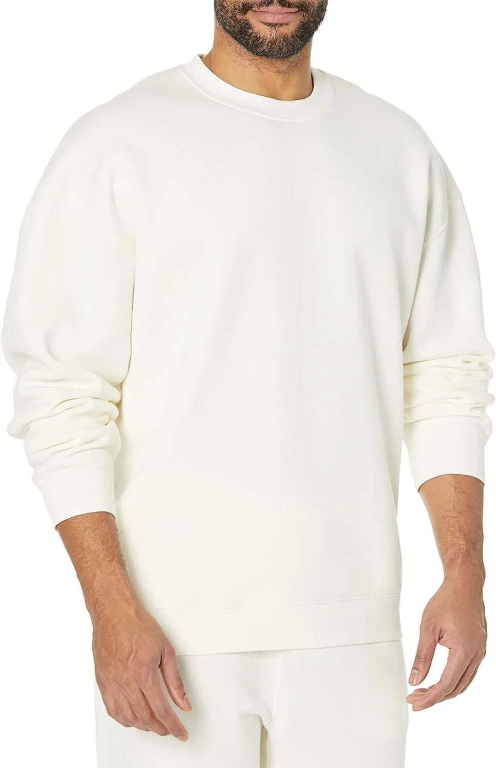 Amazon Essentials Men's Oversized-Fit Crewneck Sweatshirt (Available in Big & Tall)