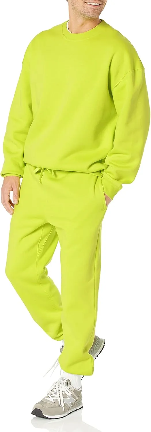 Amazon Essentials Men's Oversized-Fit Crewneck Sweatshirt (Available in Big & Tall)
