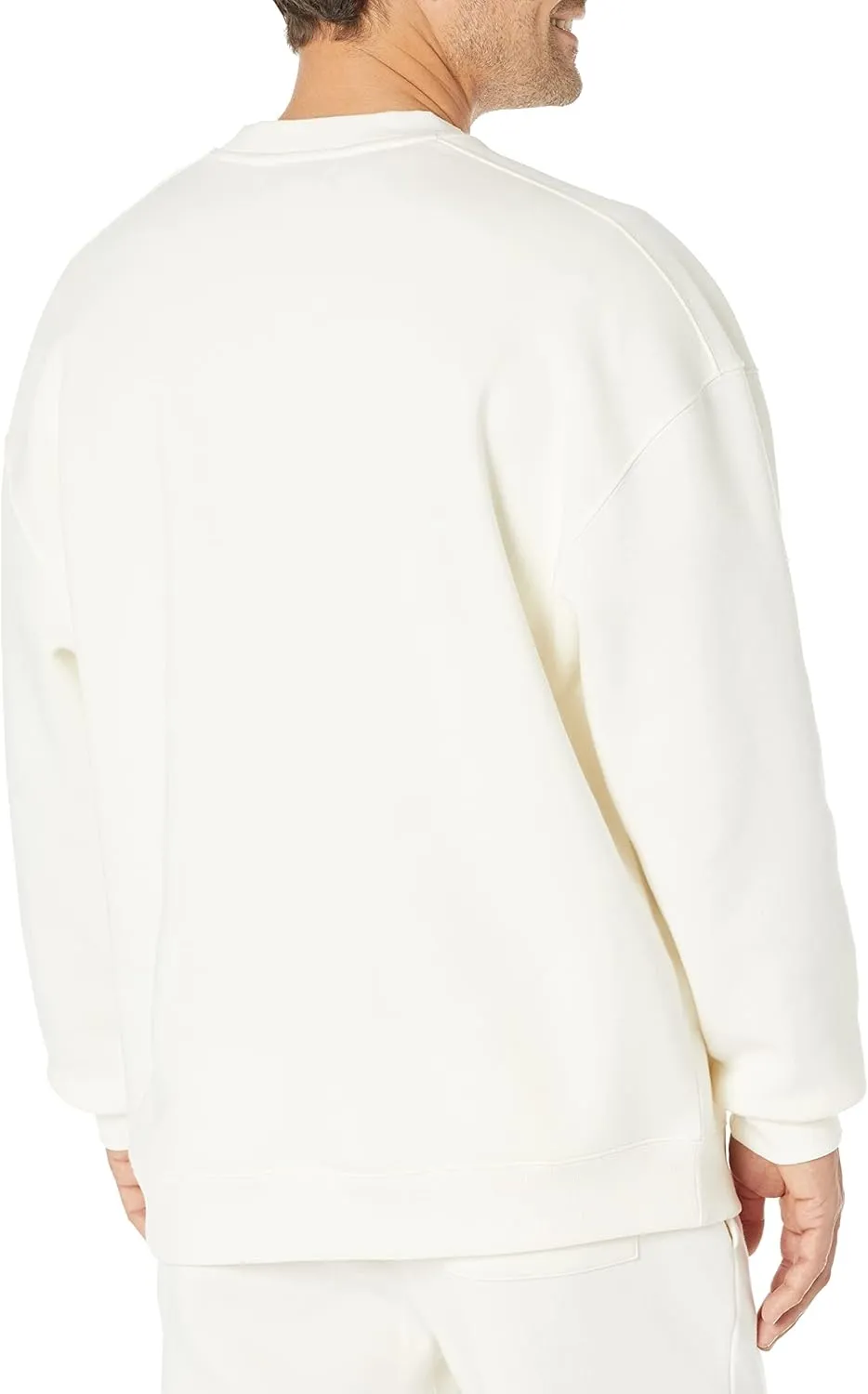 Amazon Essentials Men's Oversized-Fit Crewneck Sweatshirt (Available in Big & Tall)