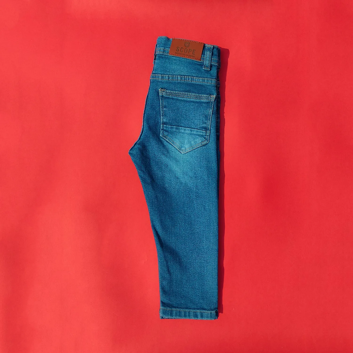 Blue Pants With Green Tint