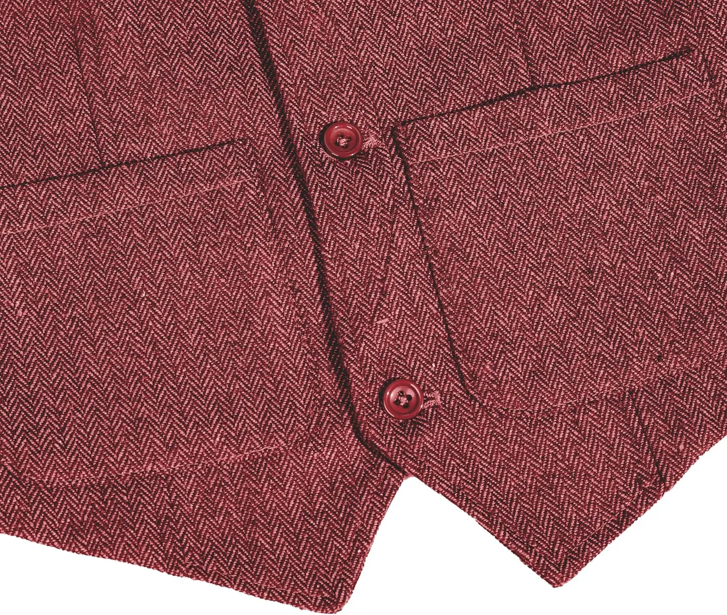 Boys Vest Vintage Tweed Toddler Little Kids Waistcoat with Pocket Sleeveless Slim Fit Casual Vest Outfit