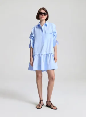 Brooke Cotton Mini Shirtdress