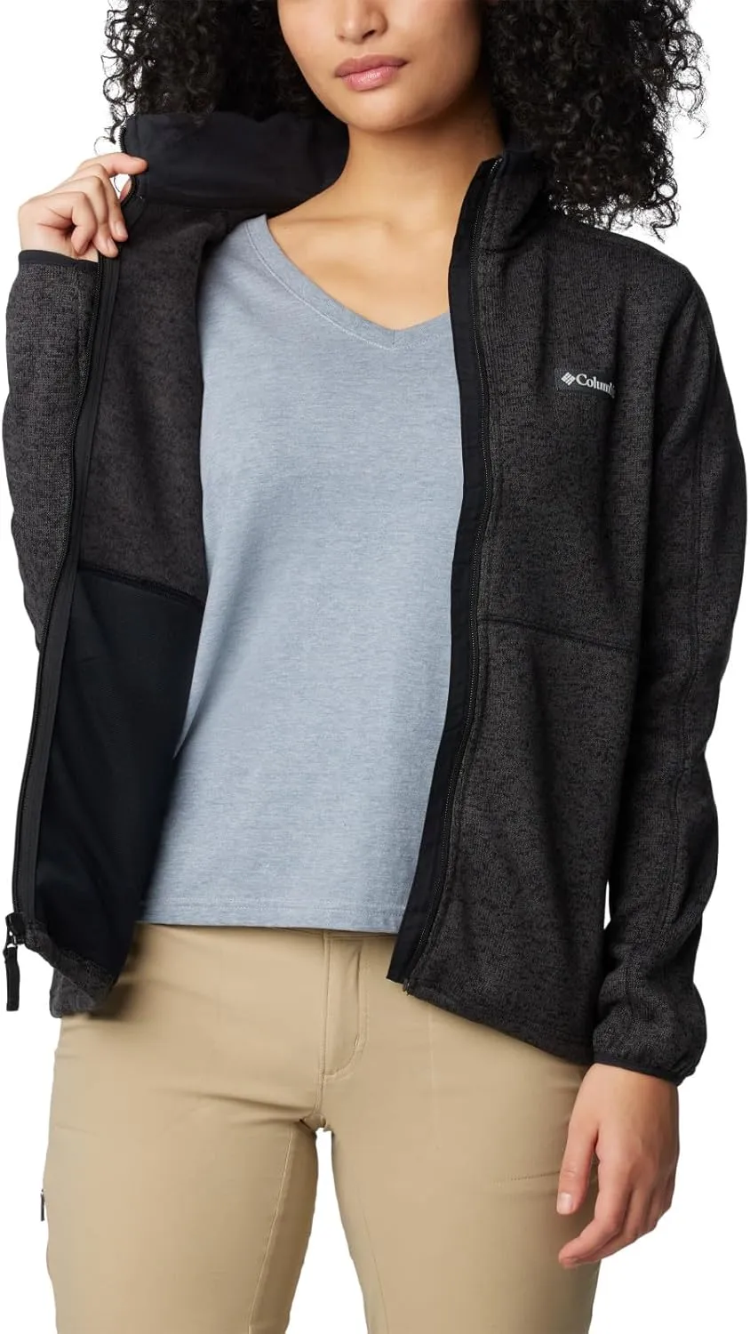 Columbia Womens Sweater Weather II Full Zip Fleece Jacket