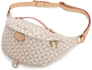 Crossbody Sling Bag Purse for Women,Sling Bag for Women Small Belt Chest Bum Bag Checkered Crossbody bag for Daily Shopping Travel