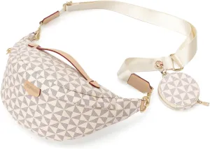 Crossbody Sling Bag Purse for Women,Sling Bag for Women Small Belt Chest Bum Bag Checkered Crossbody bag for Daily Shopping Travel
