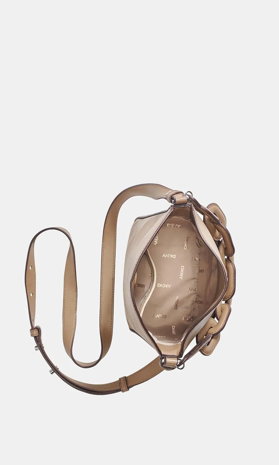 DKNY Aspen Mini Chain Handle Hobo Bag
