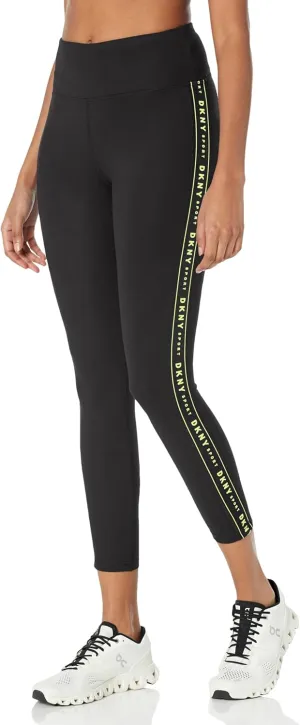 DKNY Women's Hw 7/8 Legging Logo Taping