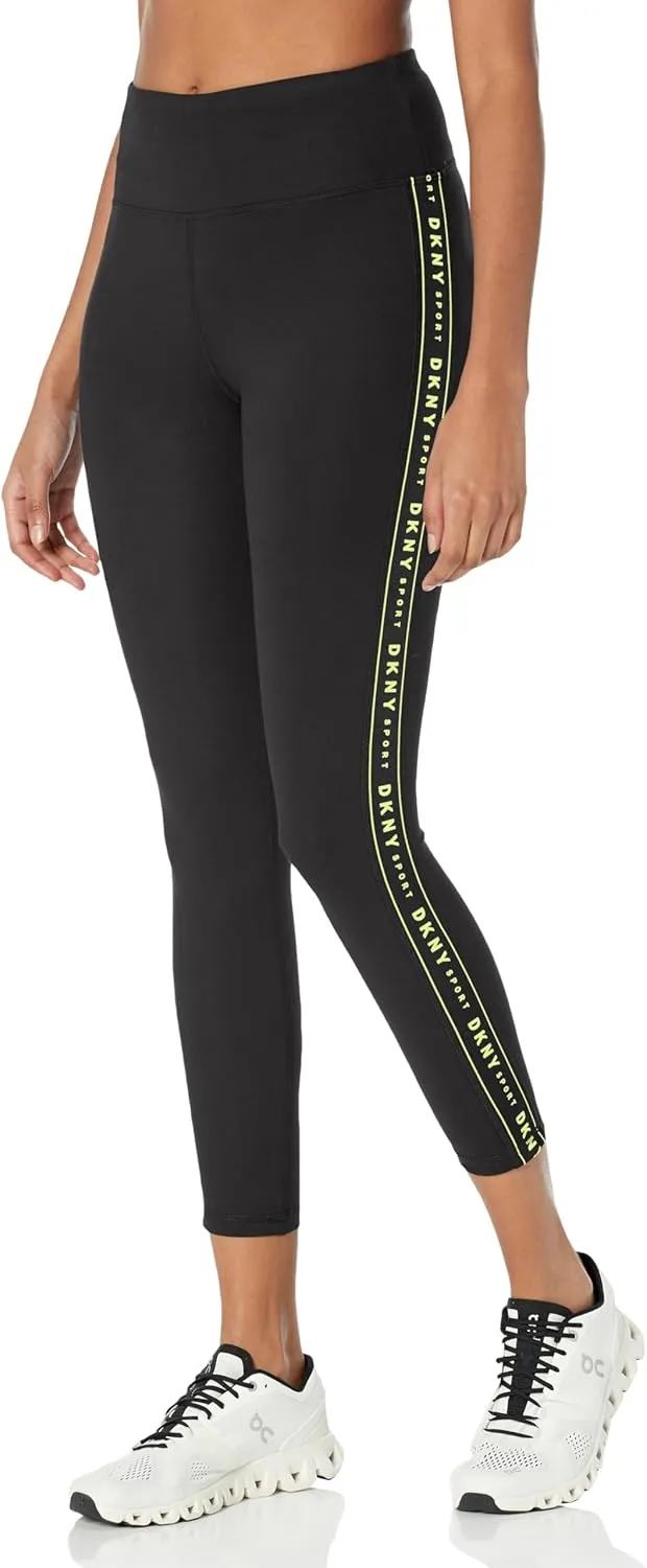 DKNY Women's Hw 7/8 Legging Logo Taping