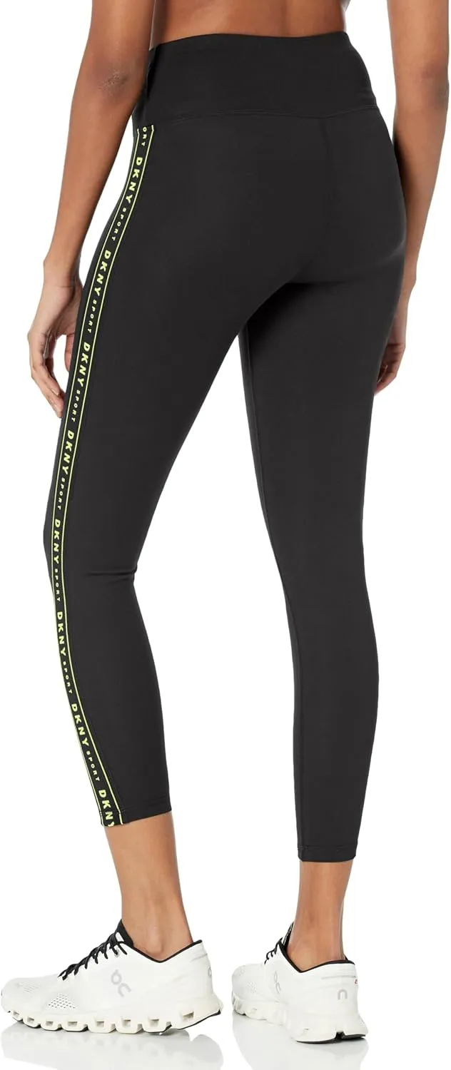 DKNY Women's Hw 7/8 Legging Logo Taping
