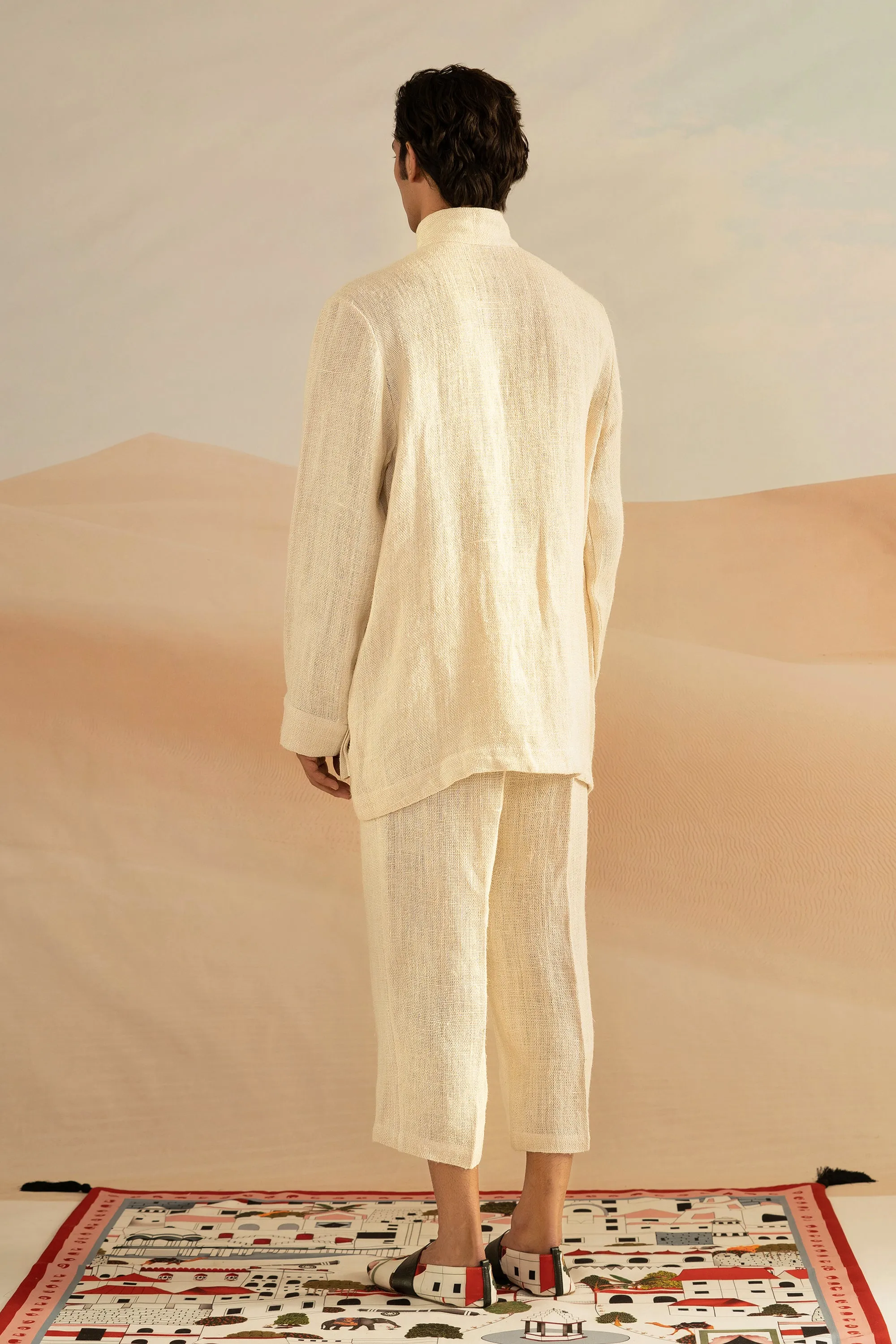 Ivory Safari Trench