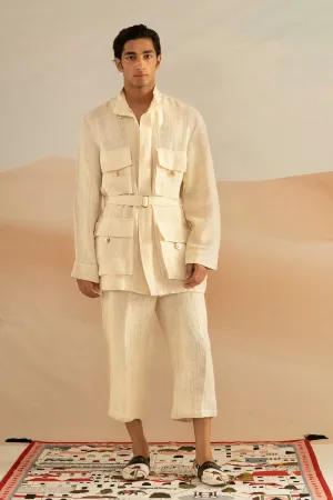 Ivory Safari Trench