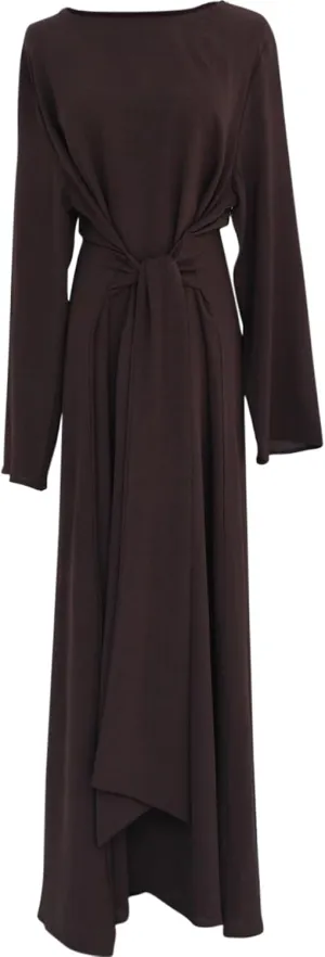 Jazvano Women Abaya Dress for Muslim Eid Prayer Maxi Kaftan Islamic Daily Dress Soft Muslim Women Clothes
