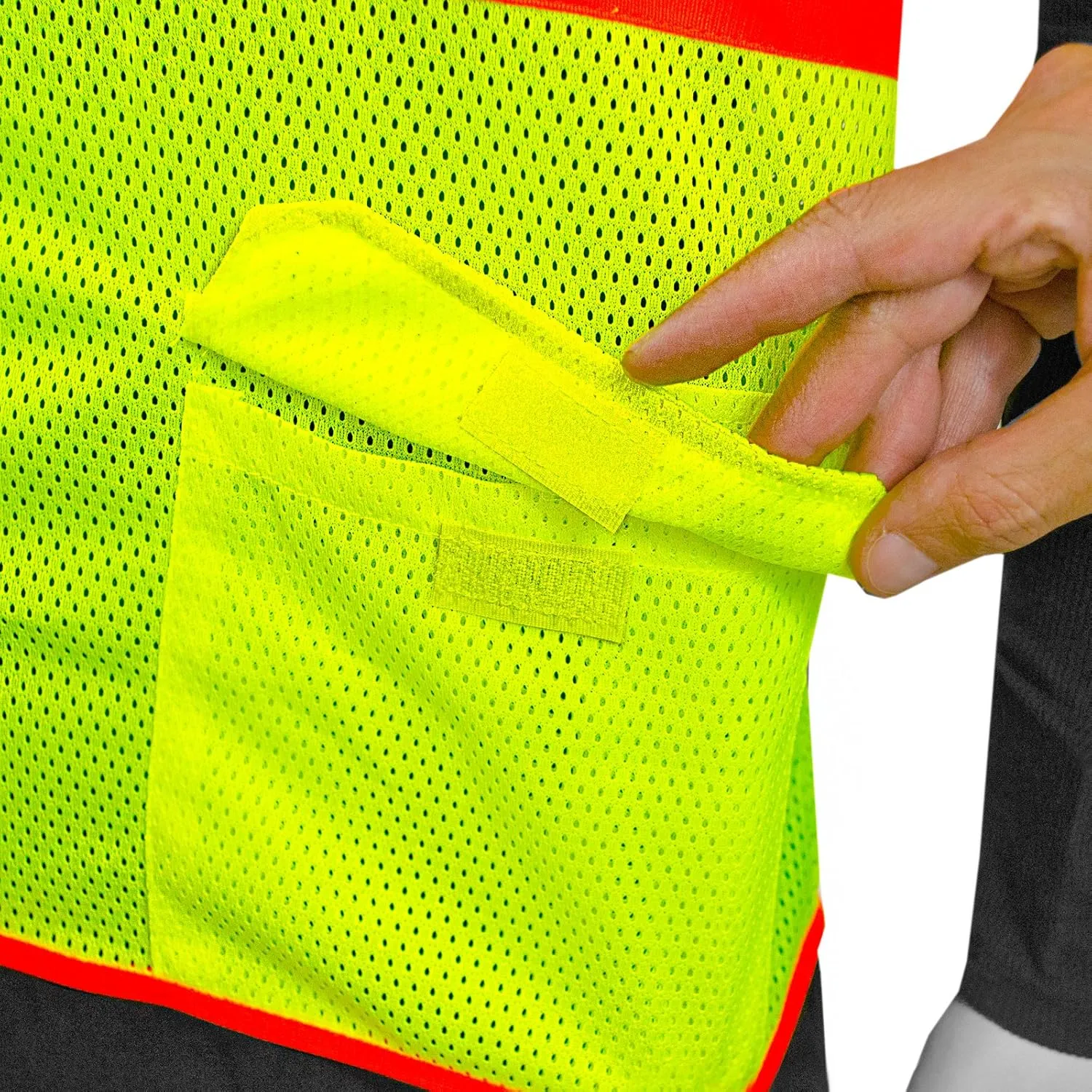 JORESTECH Safety Vest ANSI/ISEA 107-2015, Class 3 Type R, Two Tone, Four Pockets, 100% Polyester Mesh Vest (2XL/3XL)