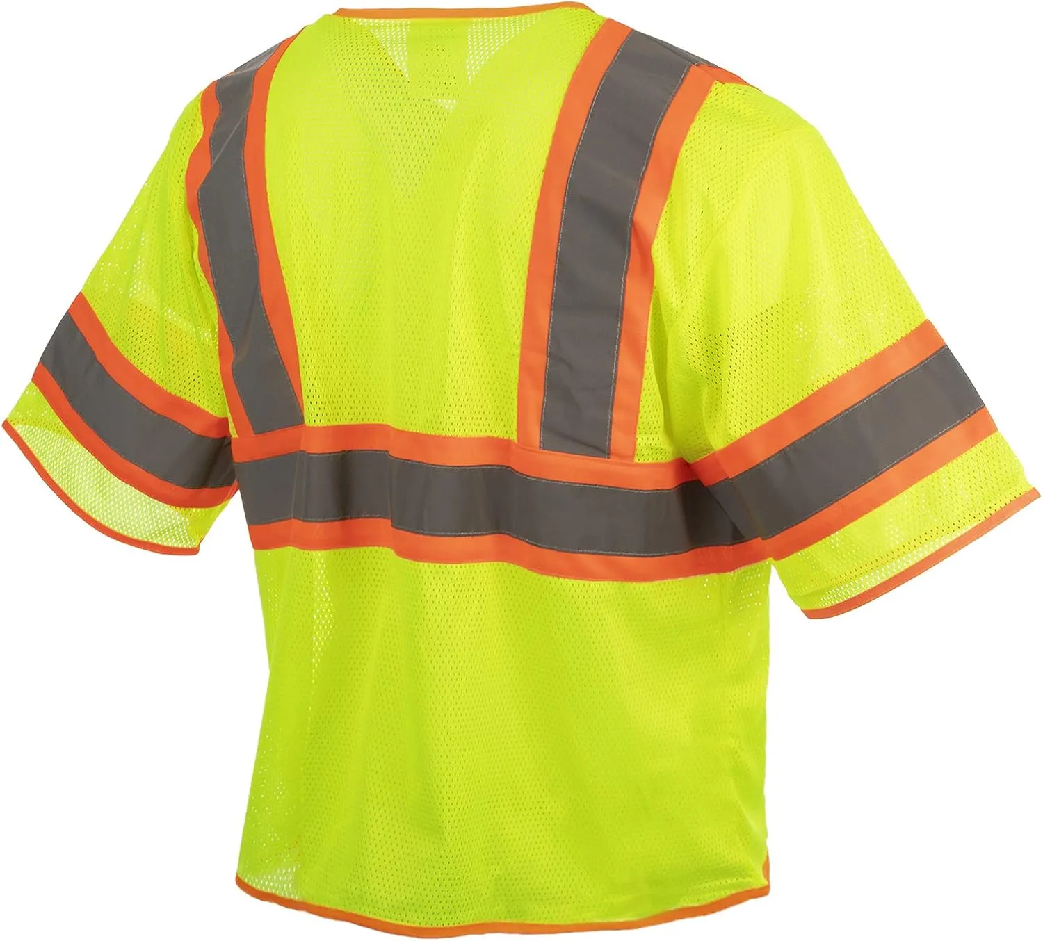 JORESTECH Safety Vest ANSI/ISEA 107-2015, Class 3 Type R, Two Tone, Four Pockets, 100% Polyester Mesh Vest (2XL/3XL)