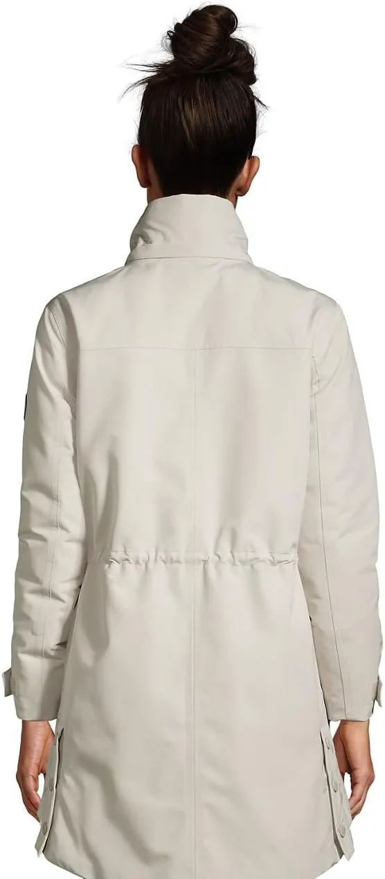 Lands' End Women's Expedition Waterproof Down Winter Parka with Faux Fur Hood
