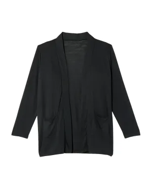 Latan Knit Cardigan | Black