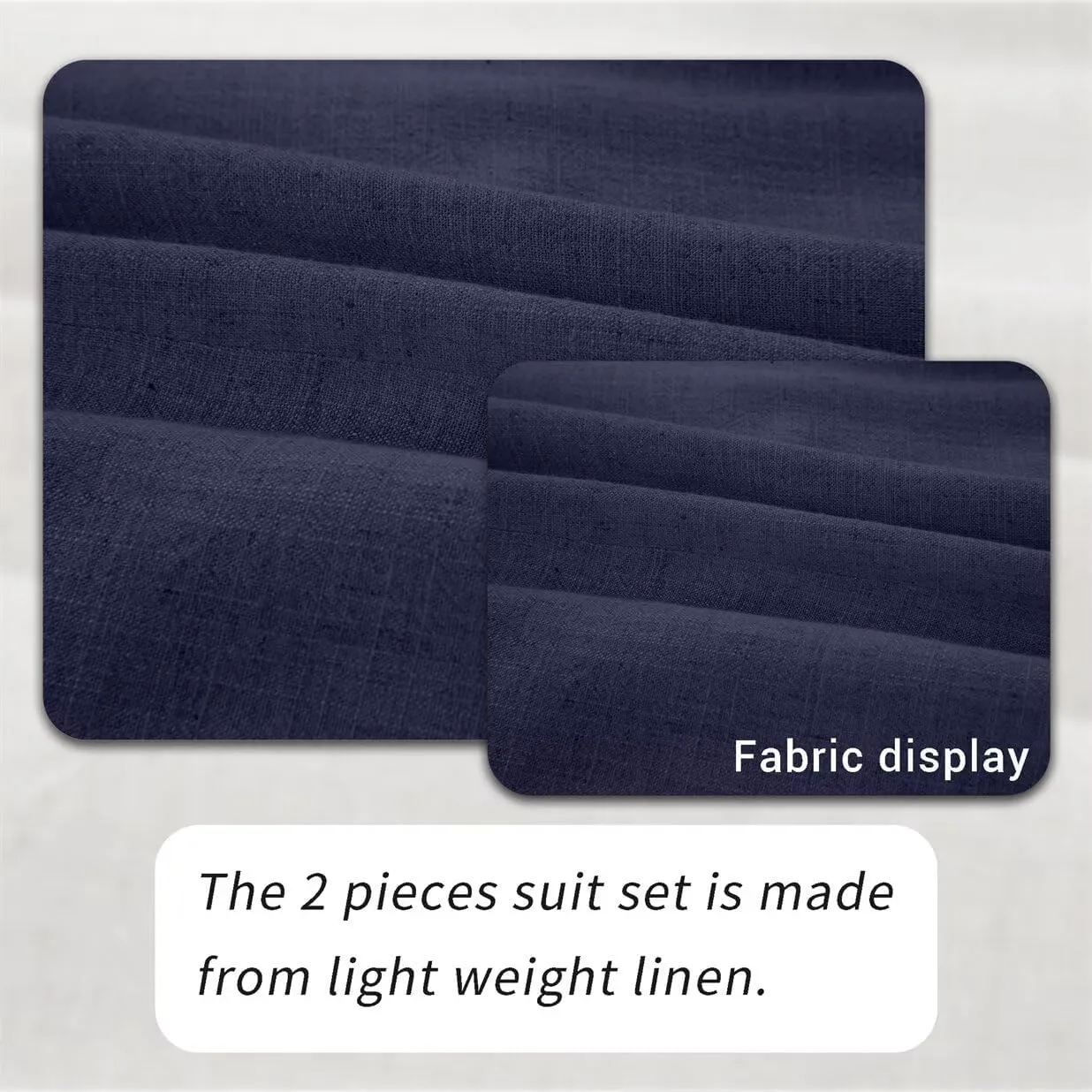 Linen Retro Mens Suit 2 Pieces Slim Fit Light Weight Linen Suit Linen Summer Suits Tuxedo Jacket Blazer Pant for Men