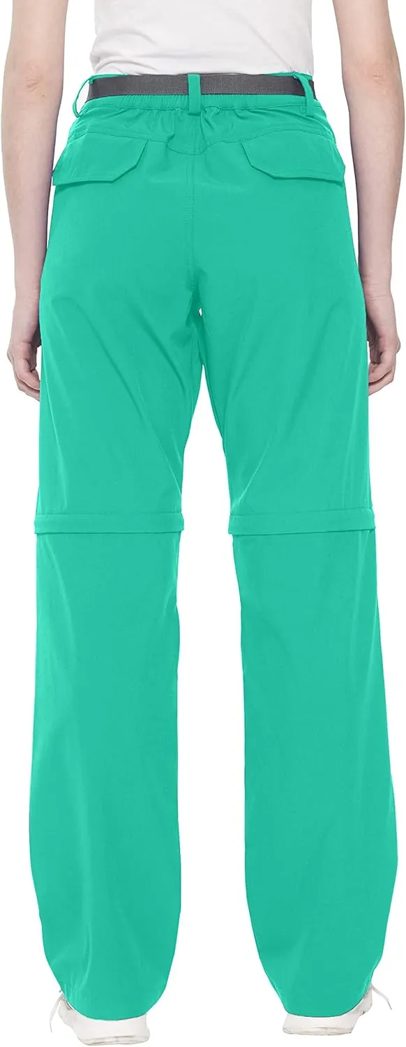 Little Donkey Andy Women's Convertible Hiking Pants Quick Dry Zip Off Shorts Lightweight Fishing Travel Trousers