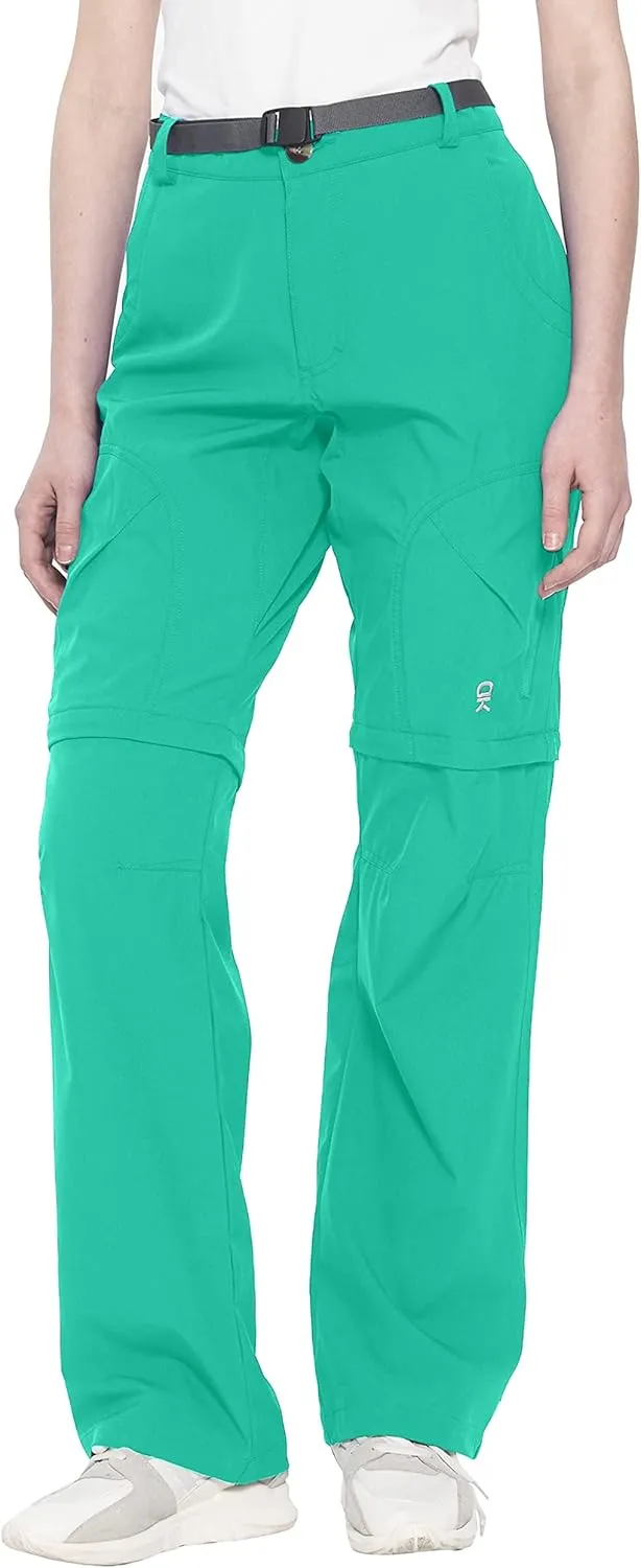 Little Donkey Andy Women's Convertible Hiking Pants Quick Dry Zip Off Shorts Lightweight Fishing Travel Trousers