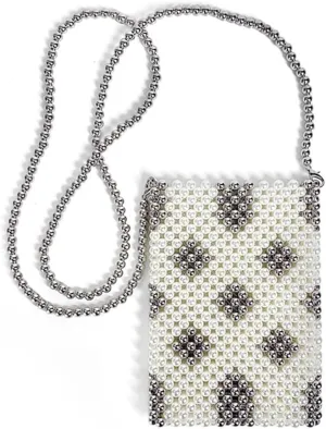 Luxury Pearl Bag Chain Bag Purse Bags, Artificial Pearl Clutch Crossbody Handmade Bags Evening Bags for Party Wedding Bridal Party Travel Prom 71