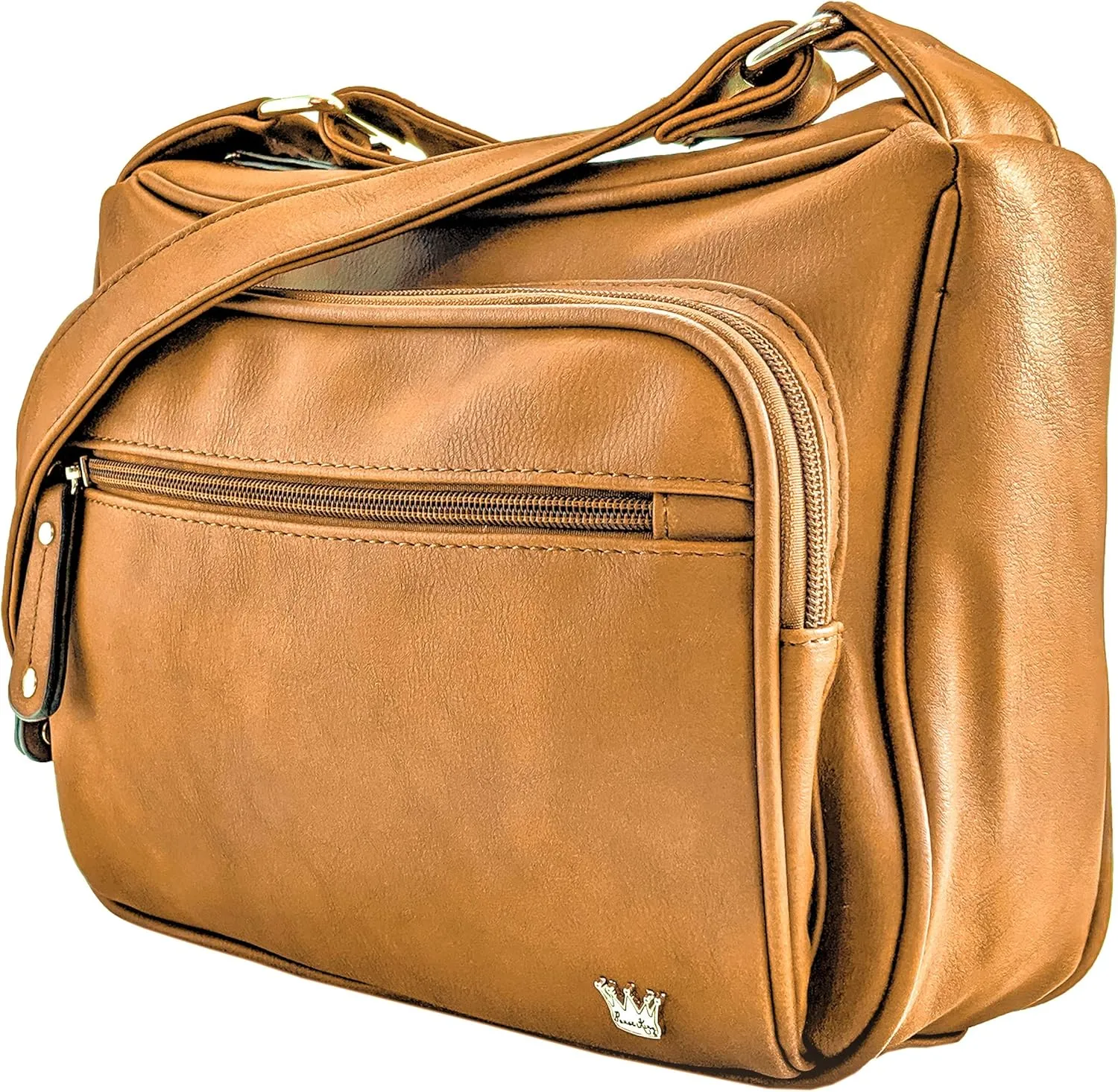 Magnum Concealed Carry Crossbody Handbag Gun Purse & Shoulder Bag with Adjustable Strap