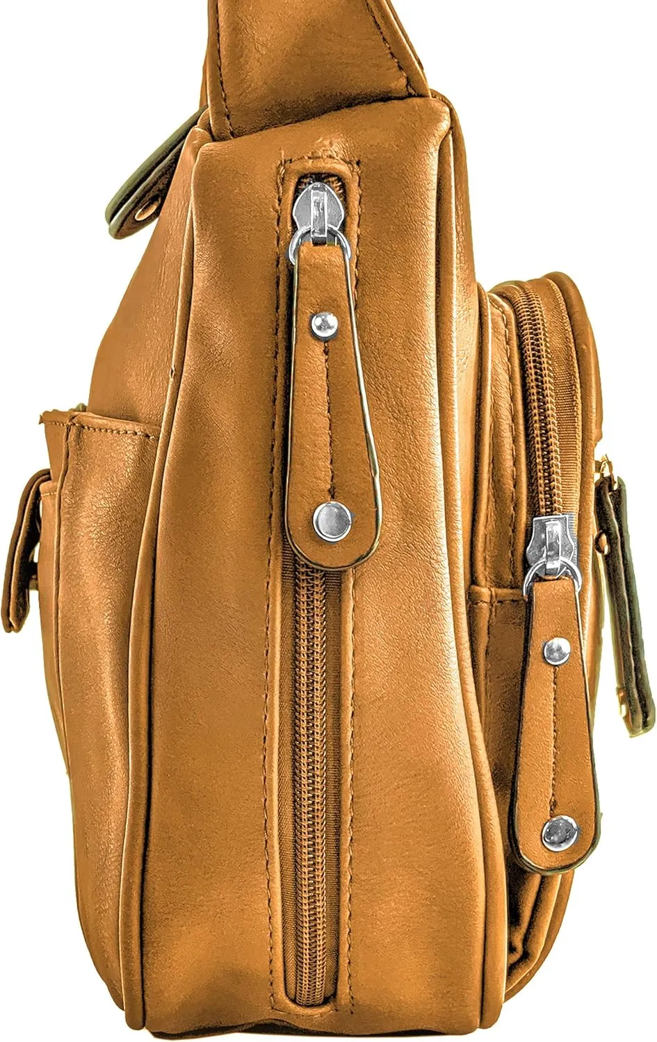 Magnum Concealed Carry Crossbody Handbag Gun Purse & Shoulder Bag with Adjustable Strap