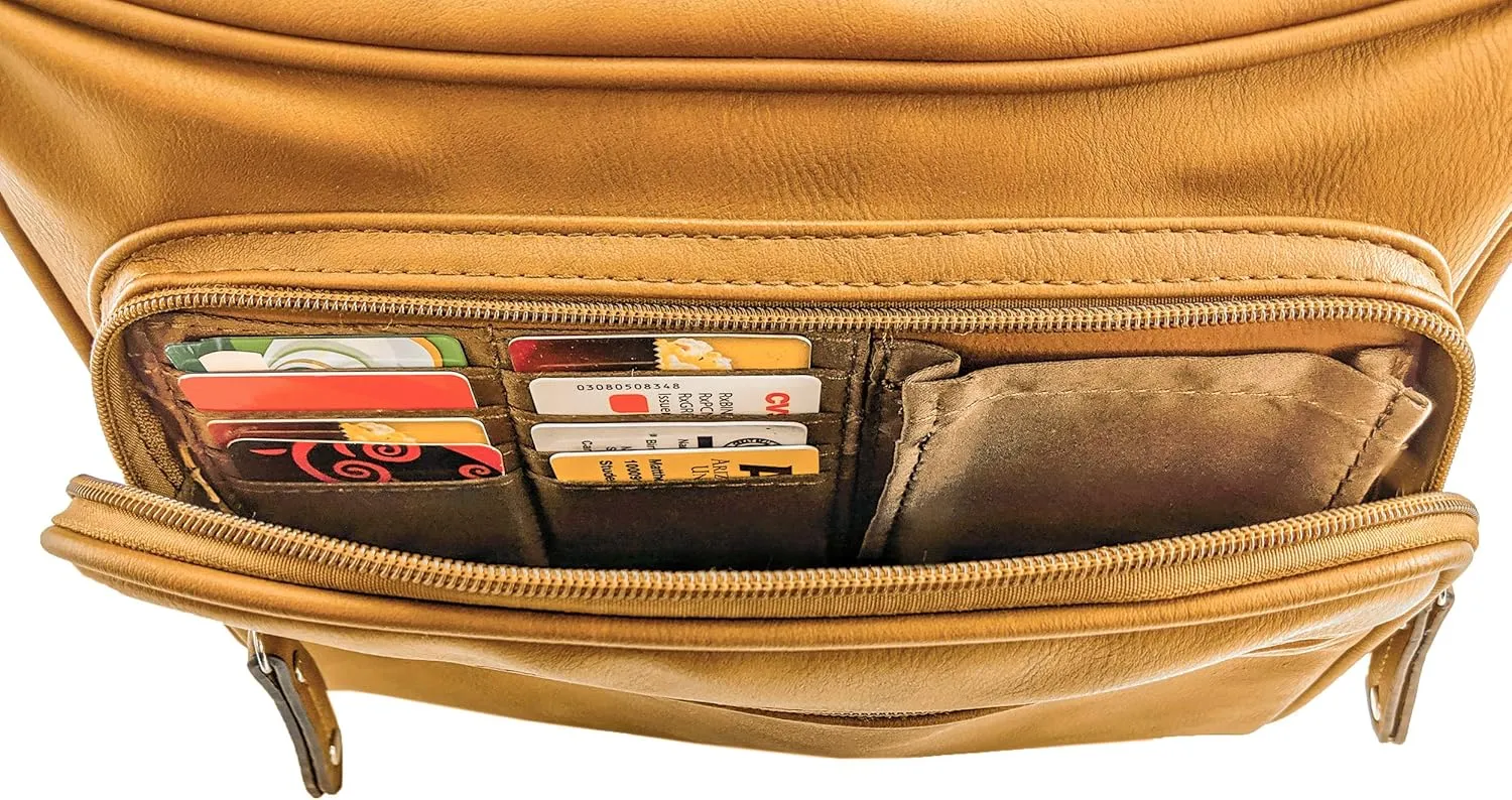 Magnum Concealed Carry Crossbody Handbag Gun Purse & Shoulder Bag with Adjustable Strap
