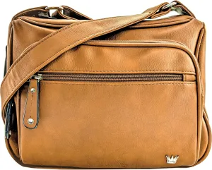 Magnum Concealed Carry Crossbody Handbag Gun Purse & Shoulder Bag with Adjustable Strap