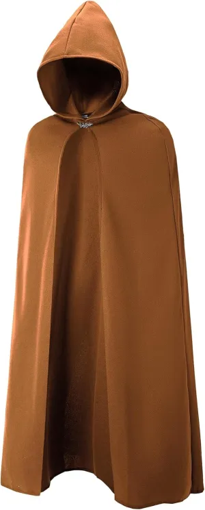 Medieval Hooded Cloak, Halloween Renaissance Costume, Viking Style, Ranger and Elven Unisex Cape