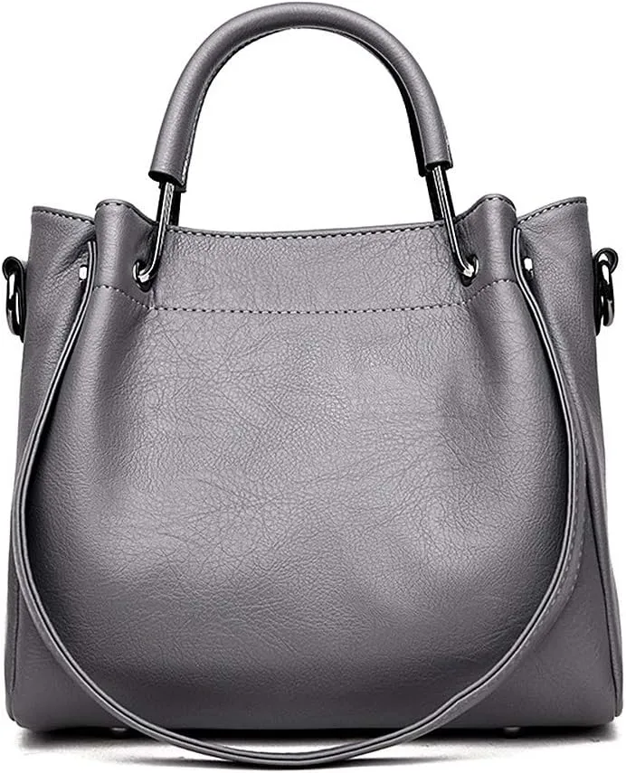 MINTEGRA Hobo Bags for Women Large Tote Handbags PU Leather Shoulder Bucket Purse