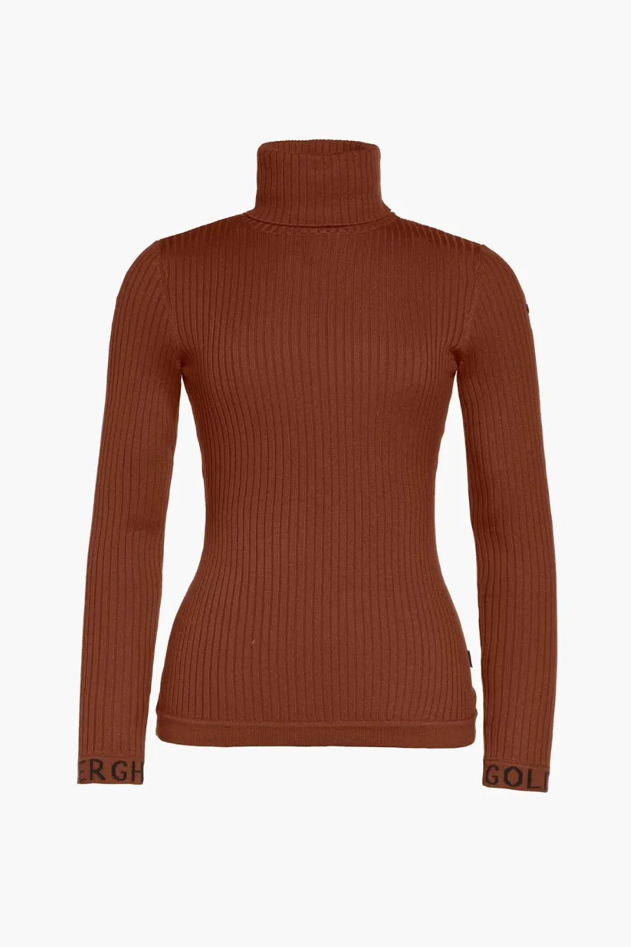 Mira Long Sleeve Knit Sweater Mocha