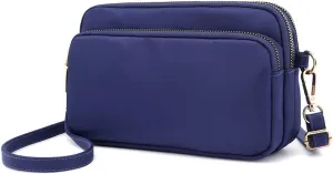 Mudono Crossbody Bag for Women, Lightweight Shoulder Purse Nylon Shoulder Bag Satchel Small Pocketbooks