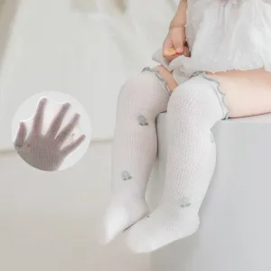 Nadia Ruffle Summer Knee Socks