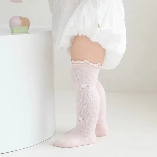 Nadia Ruffle Summer Knee Socks