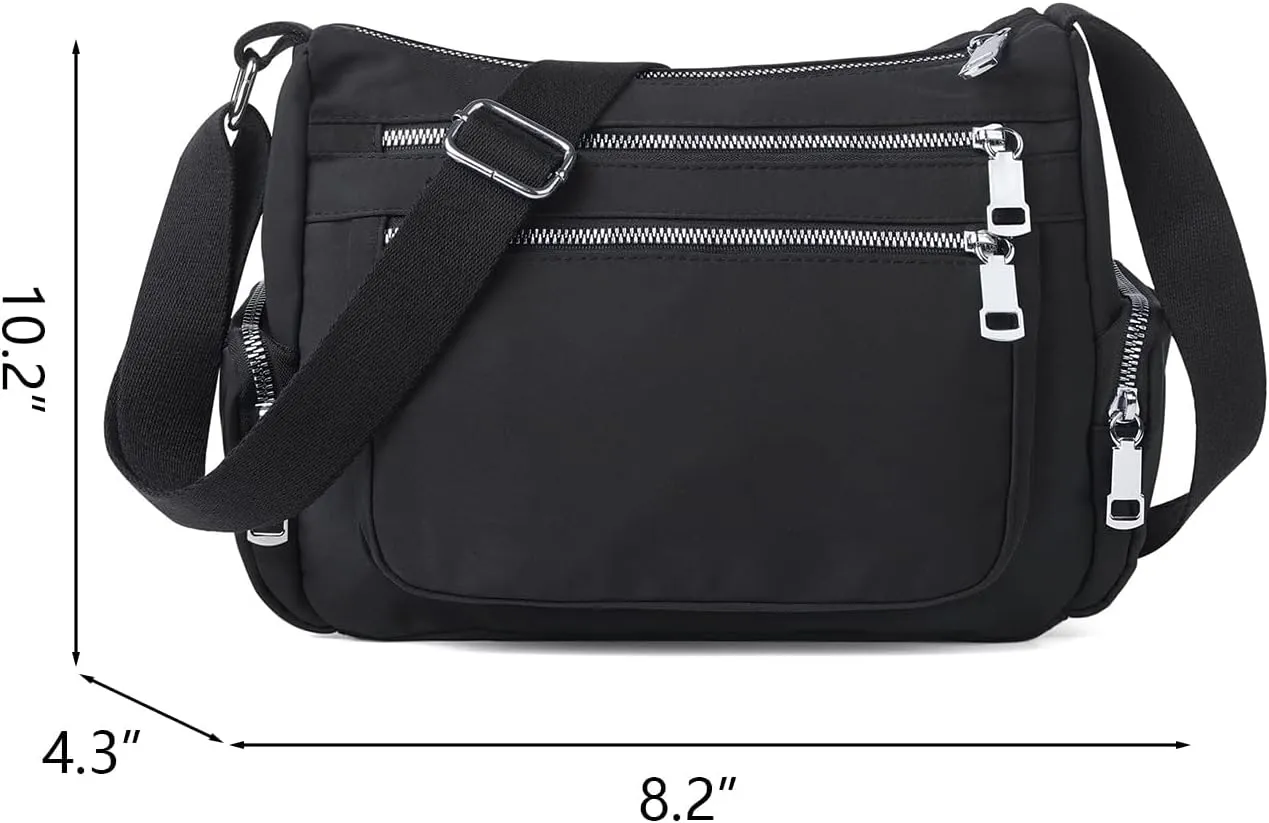 NOTAG Nylon Shoulder Purses and Handbags Waterproof Messenger Bags Lightweight Women Crossbody Handbags