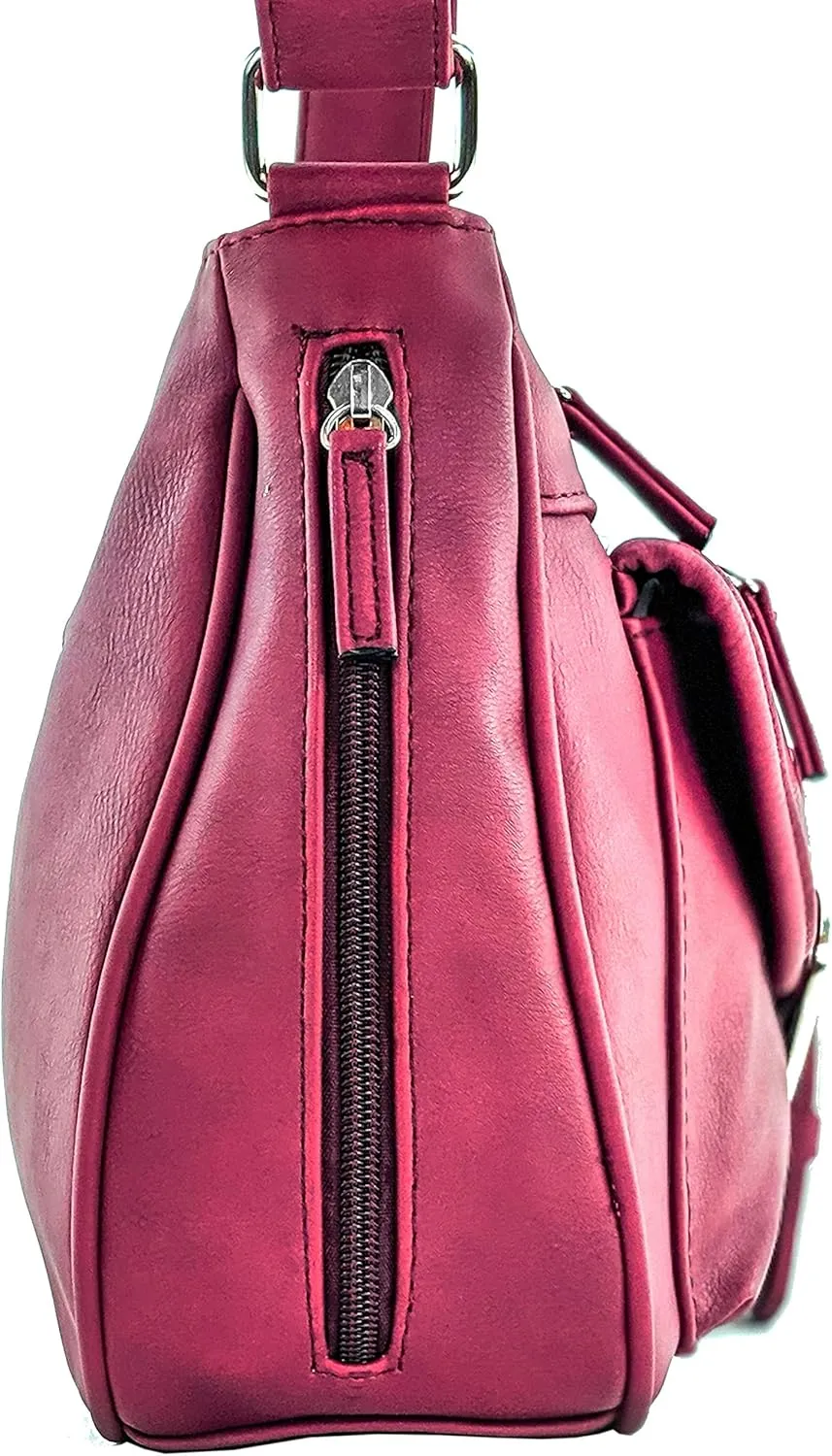 Pistol CCW Concealed Carry Handbag Conceal Crossbody & Shoulder Bag