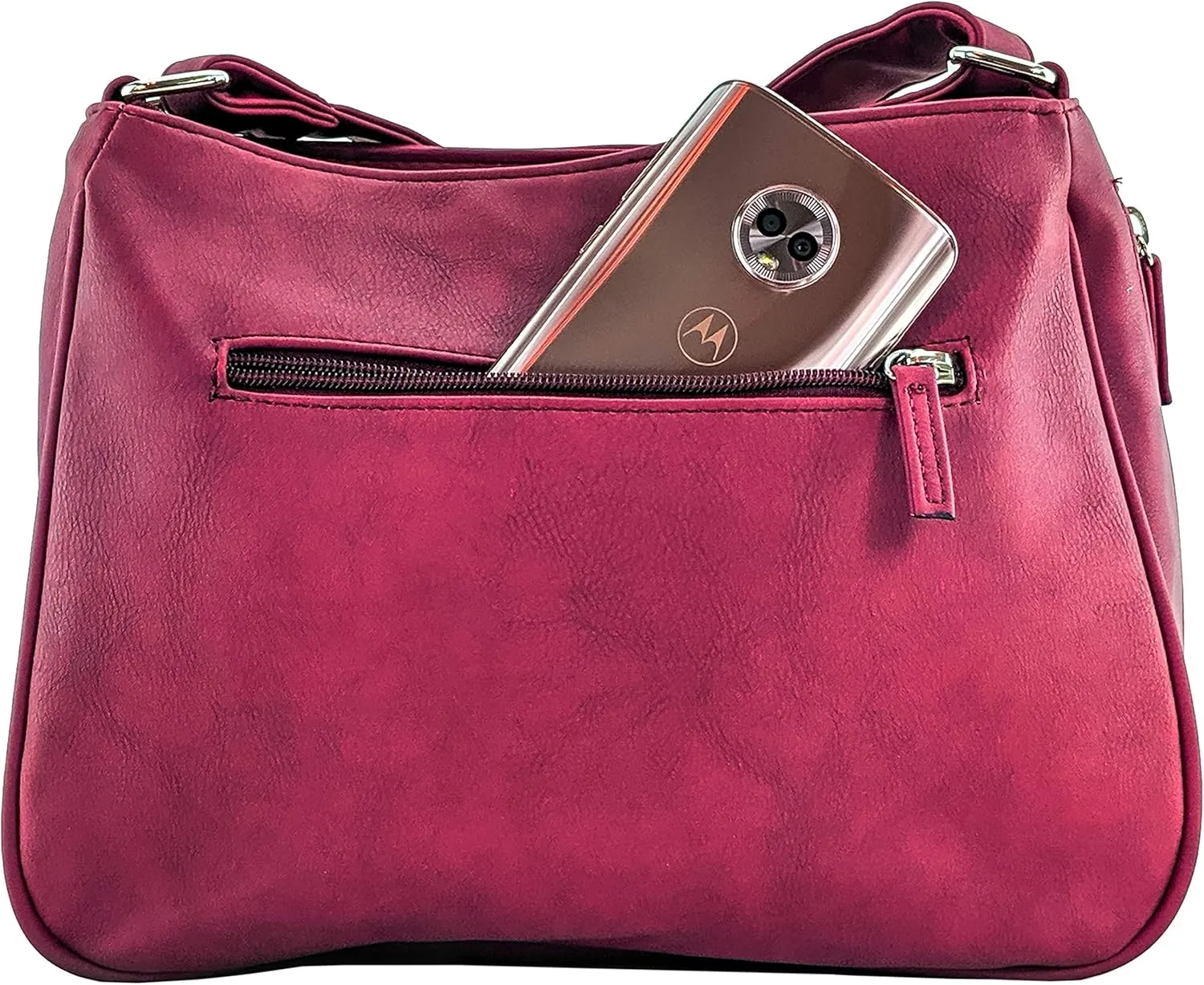 Pistol CCW Concealed Carry Handbag Conceal Crossbody & Shoulder Bag