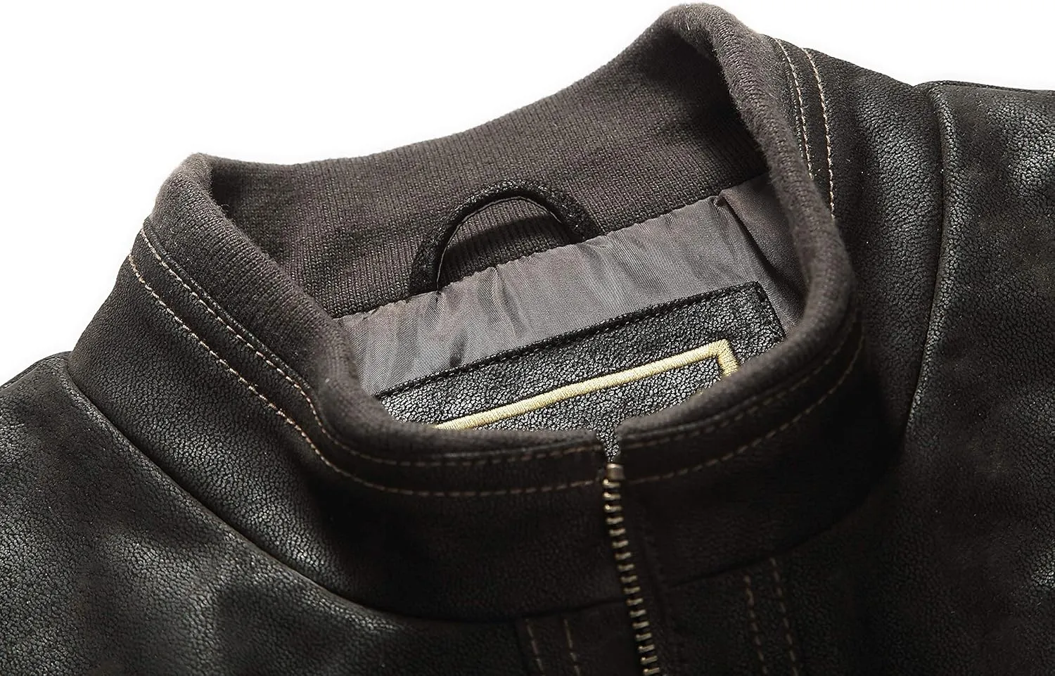 REED MEN'S BASEBALL SUEDE LEATHER JACKET (IMPORTED)