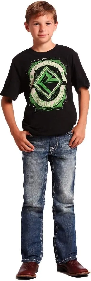 Rock & Roll Denim Cowboy Raised Double V Jeans