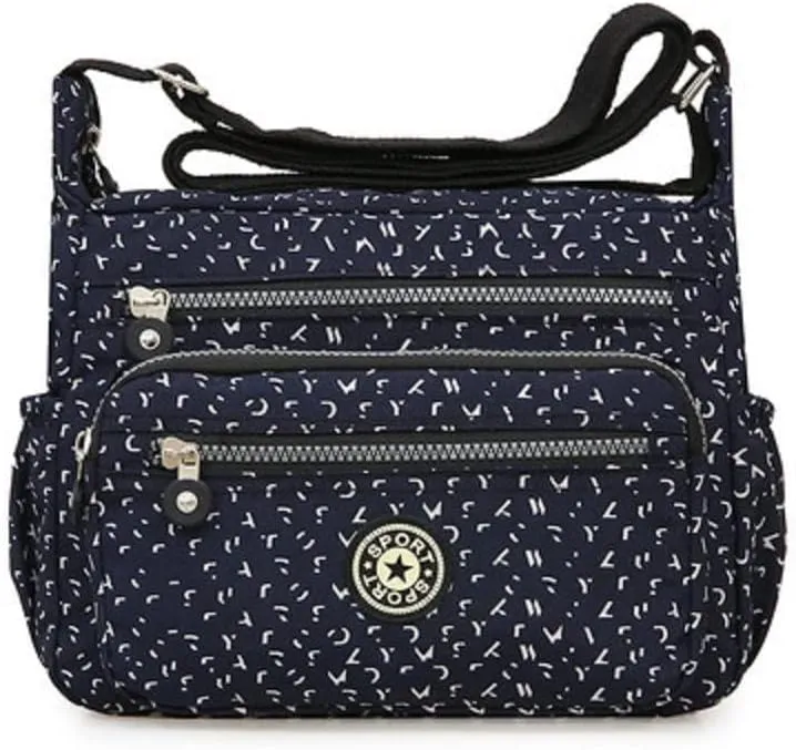 Single shoulder Messenger Crossbody Bag Nylon Purse Satchel Travel Women Lady Fashion Top Handle