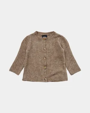 SPIOWASB KNIT - Brown melange