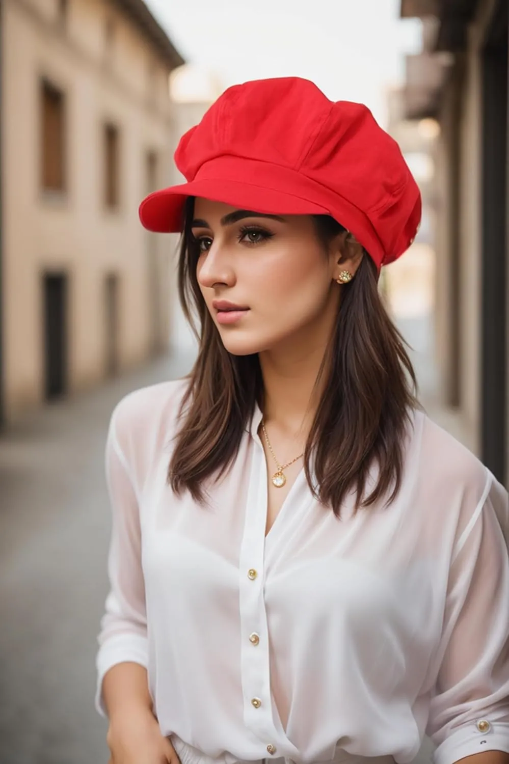 Womens Newsboy Cap Summer Beret Cap- 100% Cotton 8 Panels Vintage Cabbie Hat- Octagonal Visor Cap for Women Girls Ladies Gift