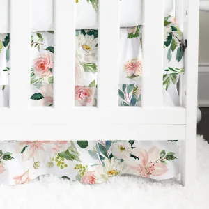 Woodland Meadows Ruffled Crib Skirt
